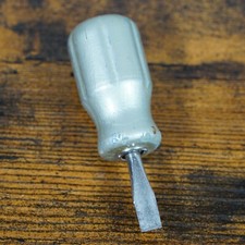 Kleiner (85mm) Schraubendreher für Vergaser Sammler Oldtimer Hazet ? Silbergrau