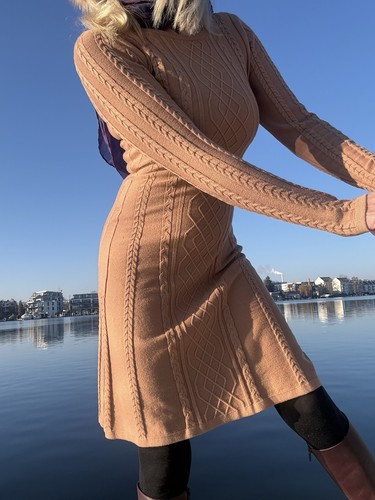 Schönes strickkleid kleid - ,