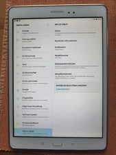 Samsung Galaxy Tab A,  SM T550, 16GB, WLAN, 10,5 Zoll - weiß