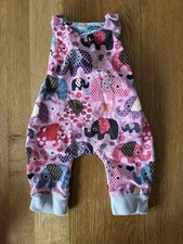 Strampler elefanten pink - pink, ca