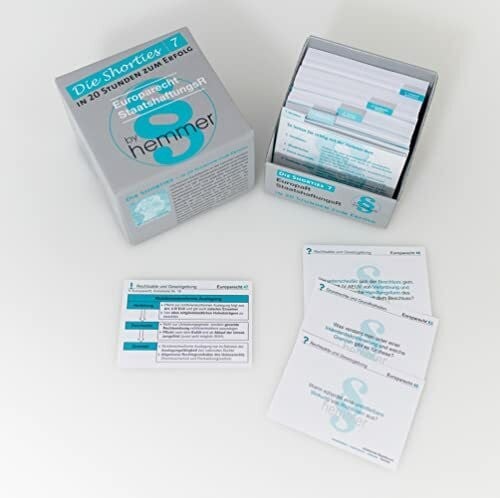 Karteikarten shorties box - karteikarten,