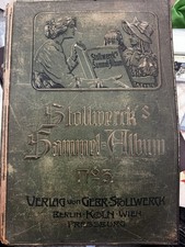 Antikes stollwerck sammelalbum - antikes,