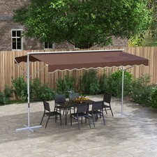 Outsunny Standmarkise 4 x 3 m