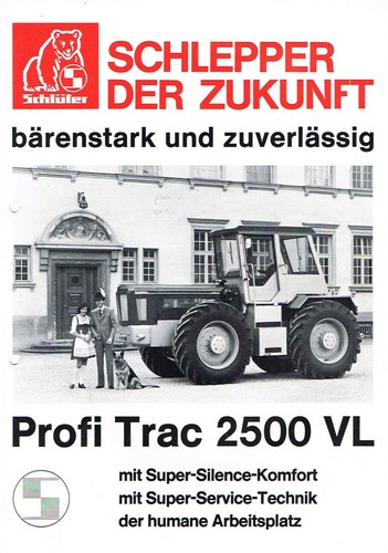 Schlüter profi trac 2500 - 2500, vl