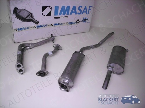 Imasaf auspuffanlage komplett - imasaf,