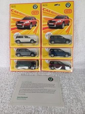 Abrex Maßstab 1:43 Skoda Yeti 2010 Diecast Sammlung von sechs verschiedenen Farben Autos