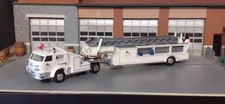 Busch American La France Drehleiter Weiss Feuerwehr Eigenbau In 1/87