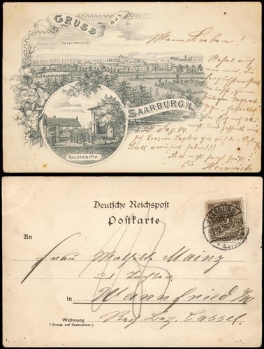 Saarburg lothringen sarrebourg - lothringen,