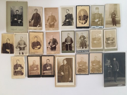 Militaria konvolut cdv - militaria, 22