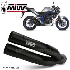 Auspuff Yamaha MT-03 2020 2021 MIVV Double Gun schwarz