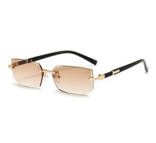 Sonnenbrille rahmenlos eckig - sonnenbrille,