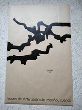 Chillida Plakat Arte abstractoReproduktion 2024 von 1964 86x55cm