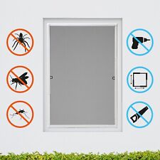 Teleskop Fenster Insektenschutz Alurahmen kein Sägen max.110x140cm Fliegengitter
