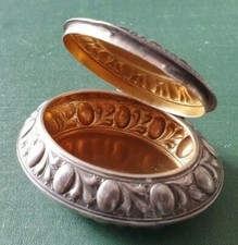 Antike Schmuck Pillen Dose -
