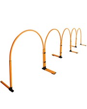 Hoopers Slalom orange aus Kunststoff neue Prüfungsordnung