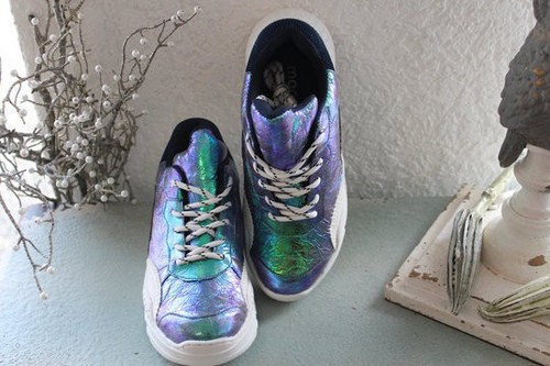 Sneaker mermaid style - sneaker, "mermaid