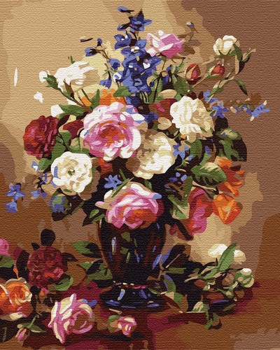 Rosen und pfingstrosen malen - rosen,