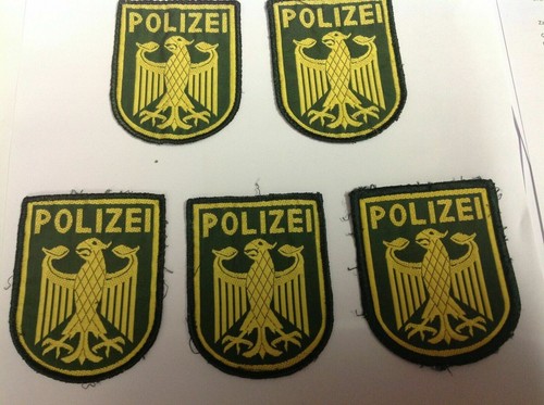 ärmelabzeichen polizei gelb - Ärmelabzeichen,