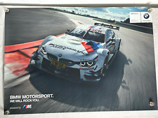 original Poster M4 BMW Motorsport We Will Rock You /A3/beidseitig bedruckt
