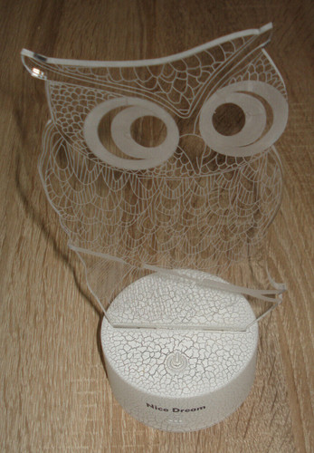 Tisch lampe eule mit - lampe,