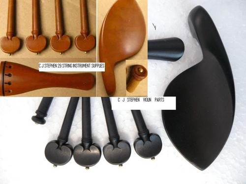 Violine holz set kinn rest - violine,