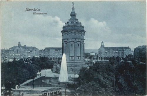 Mannheim wasserturm 770988 - wasserturm, -770988