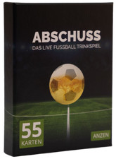 ABSCHUSS - Live Fussball Trinkspiel | Geschenk für Männer / Fans | NEU/OVP