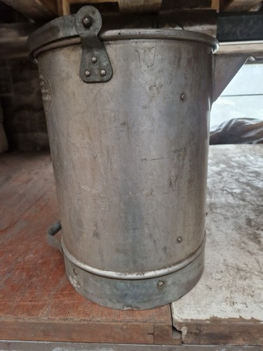 Antiken liter zinkeimer mit - zinkeimer,