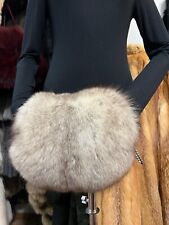 Fuchstasche Pelztasche Pelzmuff Pelz Tasche Blaufuchs Muff Fox Fur Bag Volpe