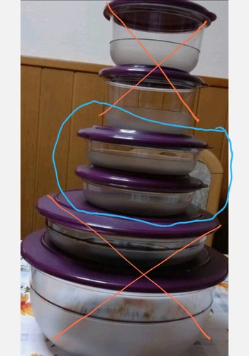 Tupperware tafelperle set - tupperware, tafelperle,