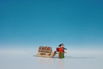 Miniaturen handschlitten - miniaturen,