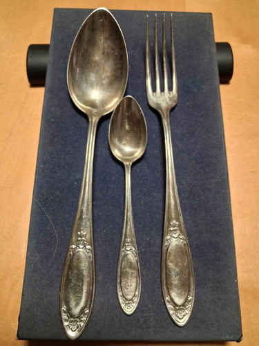 Silber besteck alpacca vintage - silber-besteck,