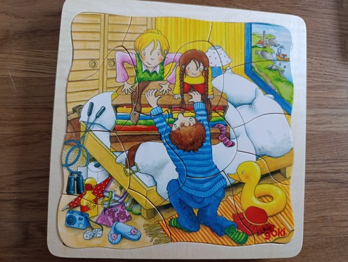 Goki schichtenpuzzle die - goki, schichtenpuzzle: