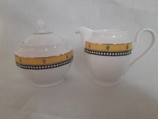 Rosenthal Classic Pearl China Grace Africaine  Zuckerdose und milchkännchen Set 