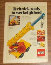 Rare Advertising LEGO Technic