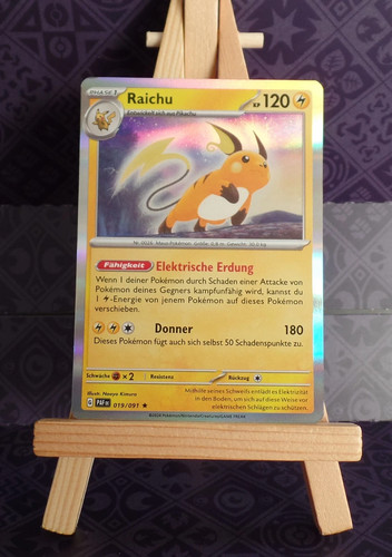 Pokemon paf raichu - -, holo