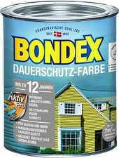 Bondex Dauerschutz-Holzfarbe 750 ml, morgenweiß Holzschutzfarbe Holzschutz