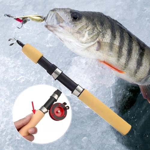 Wear resistant ice fishing rod - ice,