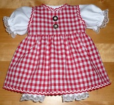 Puppenkleid Dirndl Kleid  für