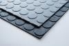Gummimatte coin mat grau - gummimatte,