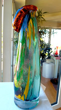 XXL Große schwere Glas Vase -