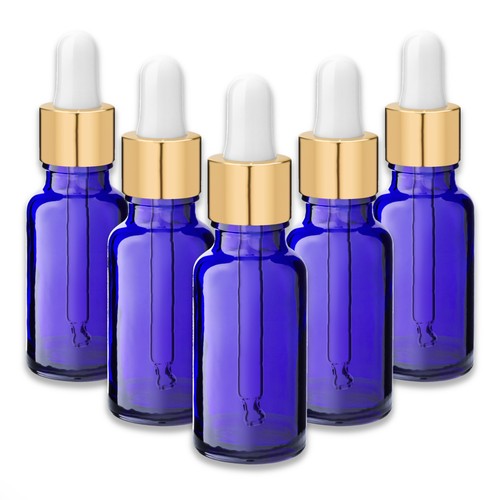 Blaue glasflasche ml mit - blaue,