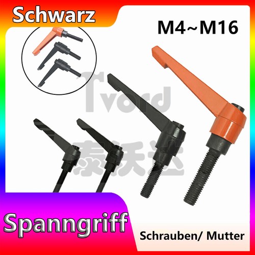 Klemmhebel mit gewindebolzen - klemmhebel,