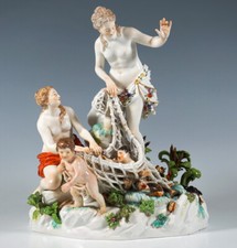 Meissen figur gruppe - meissen,
