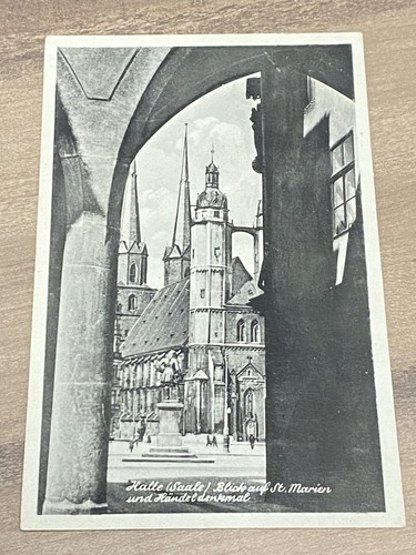 Alte seltene halle saale - ak,