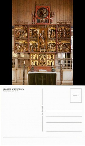 Ansichtskarte wienhausen - ansichtskarte,