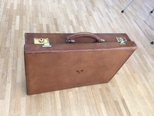 Aktenkoffer Leder antik