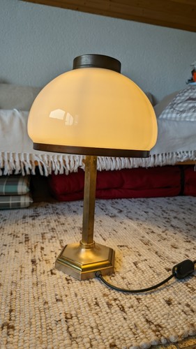 Vintage tischlampe messing - vintage,