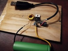 USB 3,7V Li-Ion Re-EMF Charger