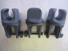 3 x 360°MTB Fahrrad Taschenlampe Halterung Licht Beleuchtung Halter 